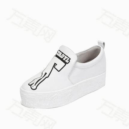 白色高帮鞋图片免费下载_产品实物_万素网